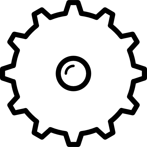 Settings wheel